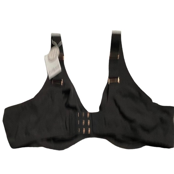 Le Mystere Smooth Shape Unlined Underwire Bra Black Women's Size 36D NWT - Picture 3 of 10